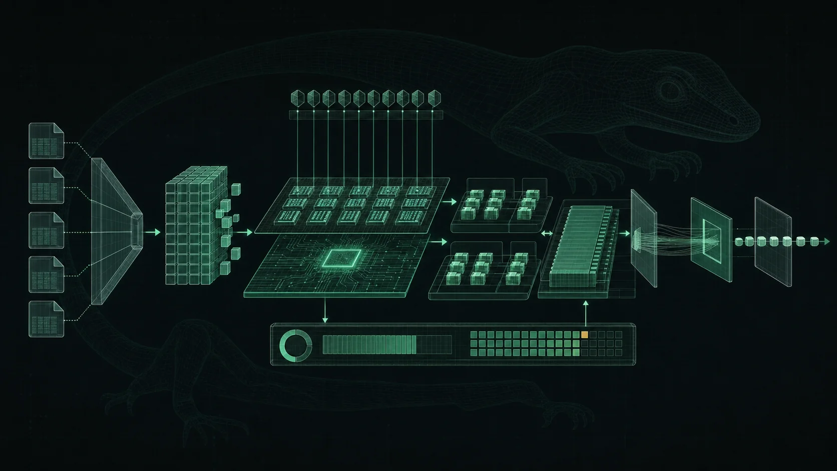 Lizard Native resident-weight Direct3D 12 architecture